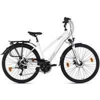 Trekkingrad Damen 28 Zoll - Weiß, Basics, Metall (25/140/60cm)