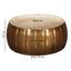 Runder Couchtisch Metall mit Ablage Jamal, Gold Dekor Ø72cm - Goldfarben, LIFESTYLE, Metall (72/72/31cm) - Livetastic Runder Couchtisch Metall mit Ablage Jamal, Gold Dekor Ø72cm - Goldfarben, LIFESTYLE, Metall (72/72/31cm) - Livetastic