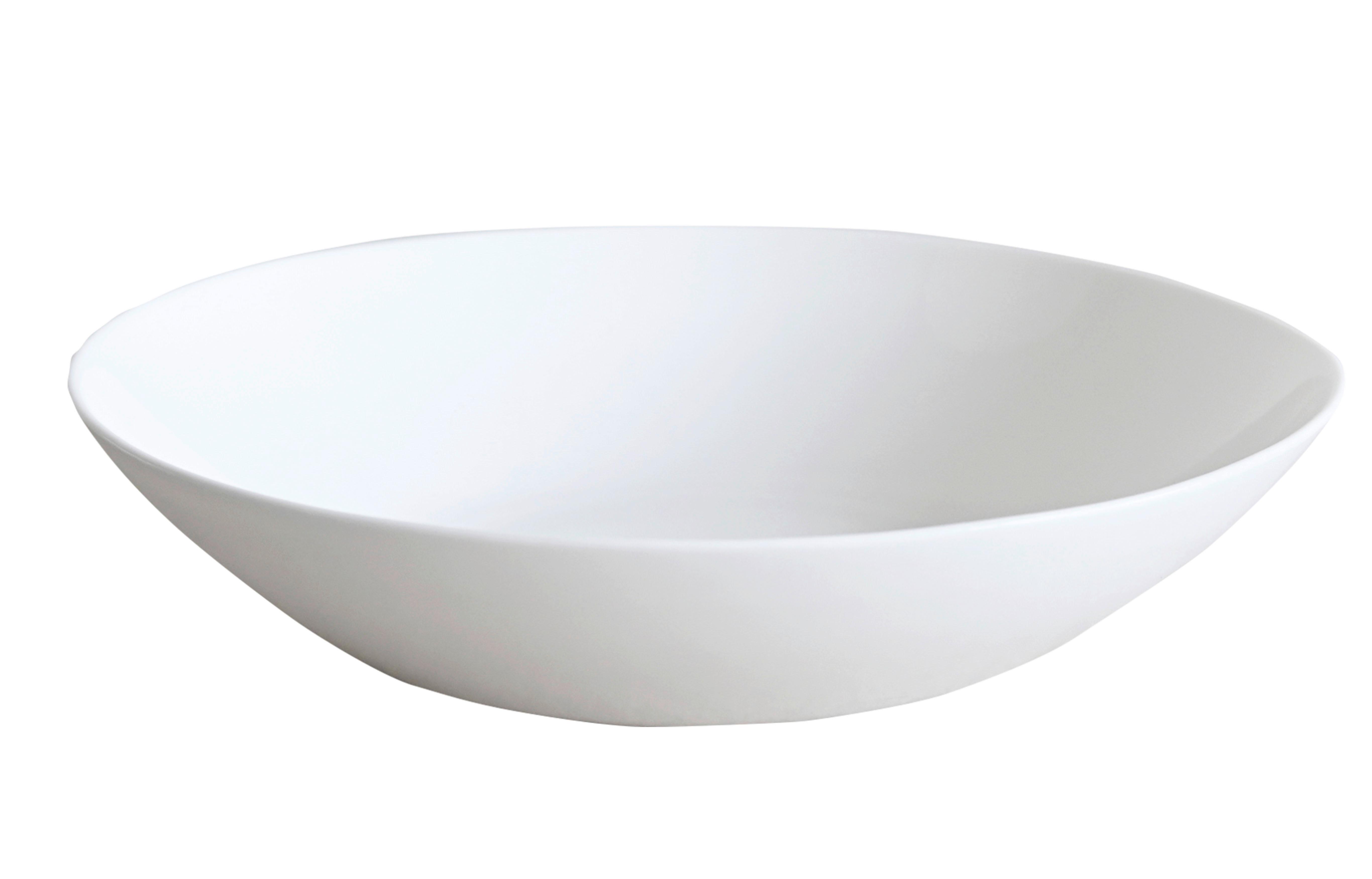 hlboký tanier GITTE -BASED- - biela, Basics, sklo (20/4,5cm) - Based