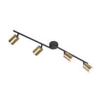 Led-strahler 21439 Vano - Goldfarben/Schwarz, Design, Metall (79/8/13cm) - Fischer & Honsel