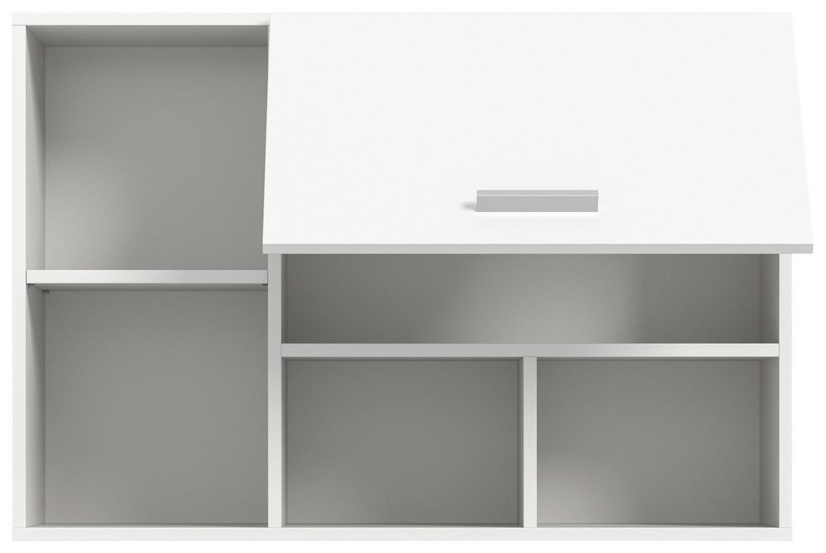 Hängeschrank Free Weiß B: 95cm - Weiß, Basics, Holzwerkstoff (95/64/34cm) - MID.YOU