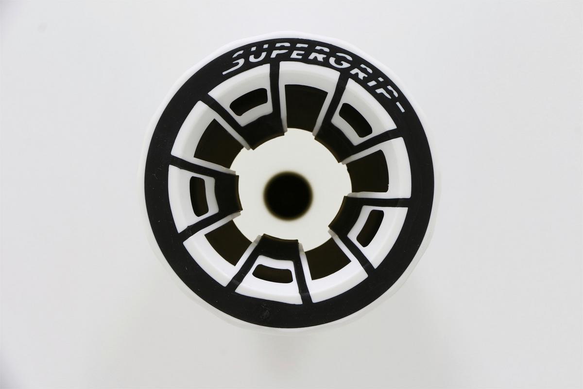 Schirmständer Kunststoff für DM 1,9-3,6cm - Weiß, KONVENTIONELL, Kunststoff/Stein (50/9/25cm) - Siena Garden