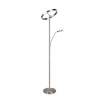 LED-Stehleuchte 449510207 Willis - Nickelfarben, Design, Metall (40/180cm) - Trio Leuchten