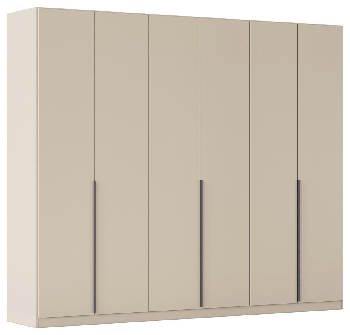 Drehtürenschrank 271 cm Alabama Super Champagner - Champagner, MODERN, Holzwerkstoff (271/229/54cm)