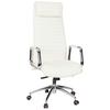 Chefsessel Aspera 20 Cremefarben - Silberfarben/Creme, MODERN, Leder/Kunststoff (59/139/50cm) - MID.YOU