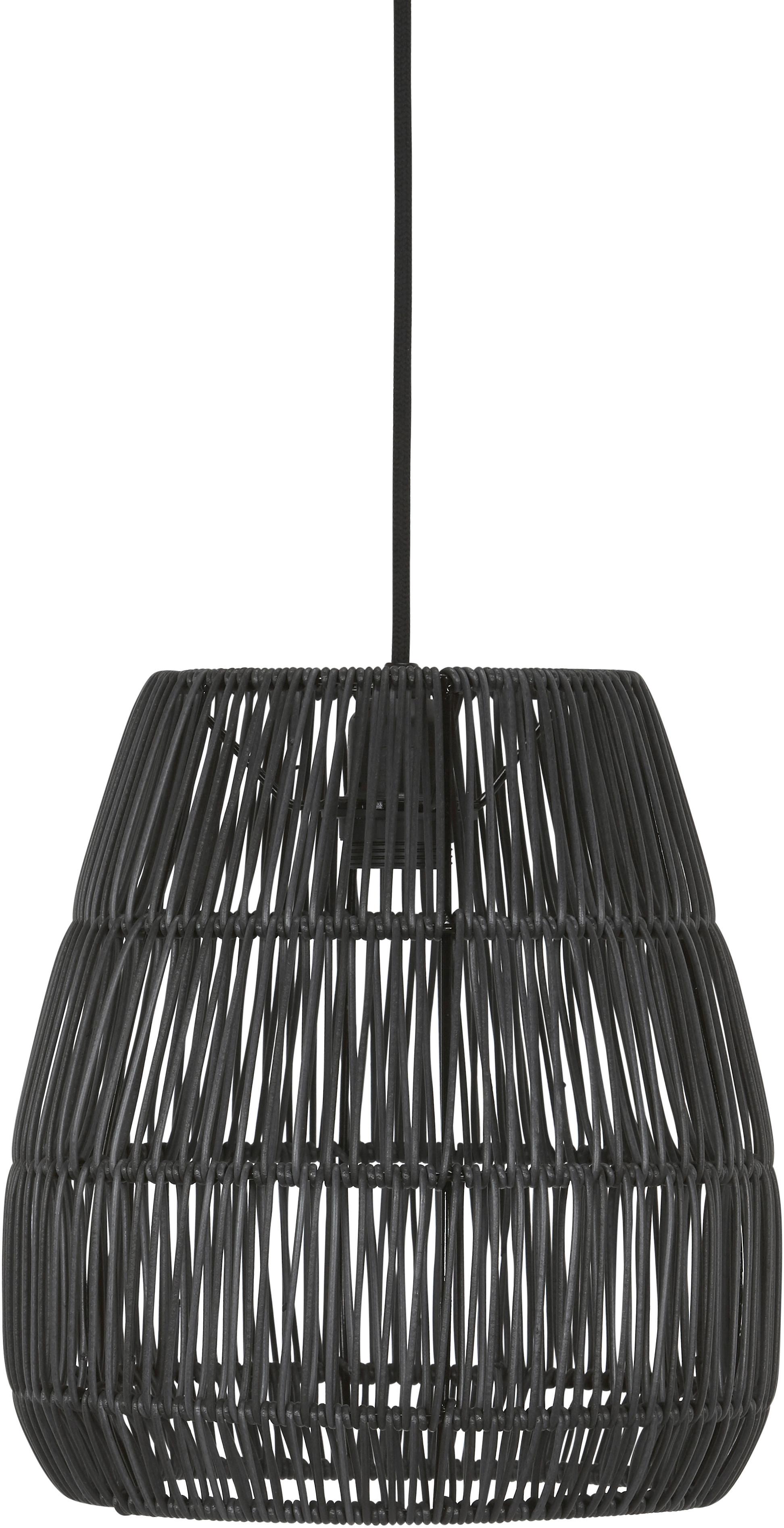 Außenhängeleuchte 7028-2503 Saigon - Schwarz, Basics, Kunststoff (28/30cm)