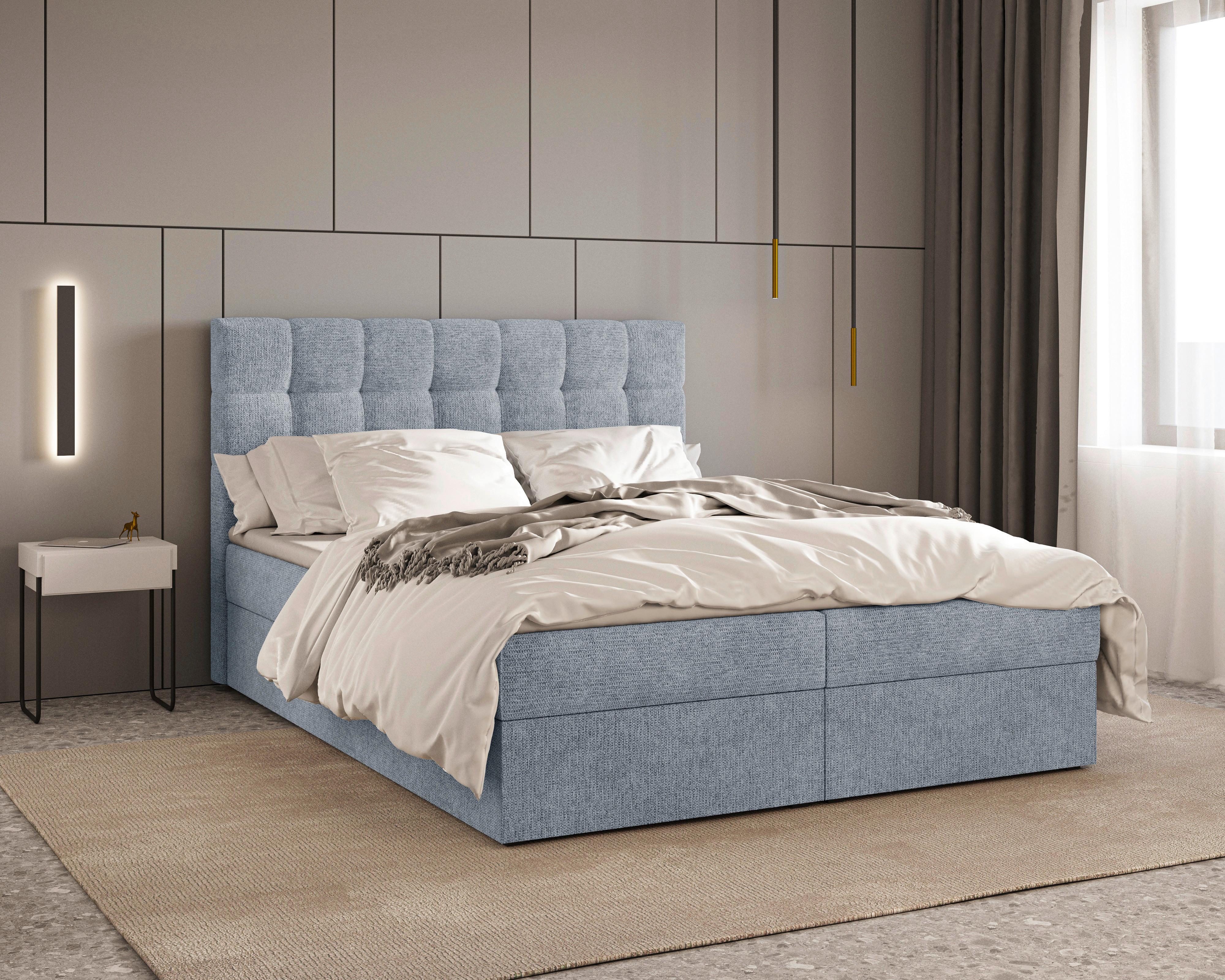BOXBETT Oslo Blau 180x200cm