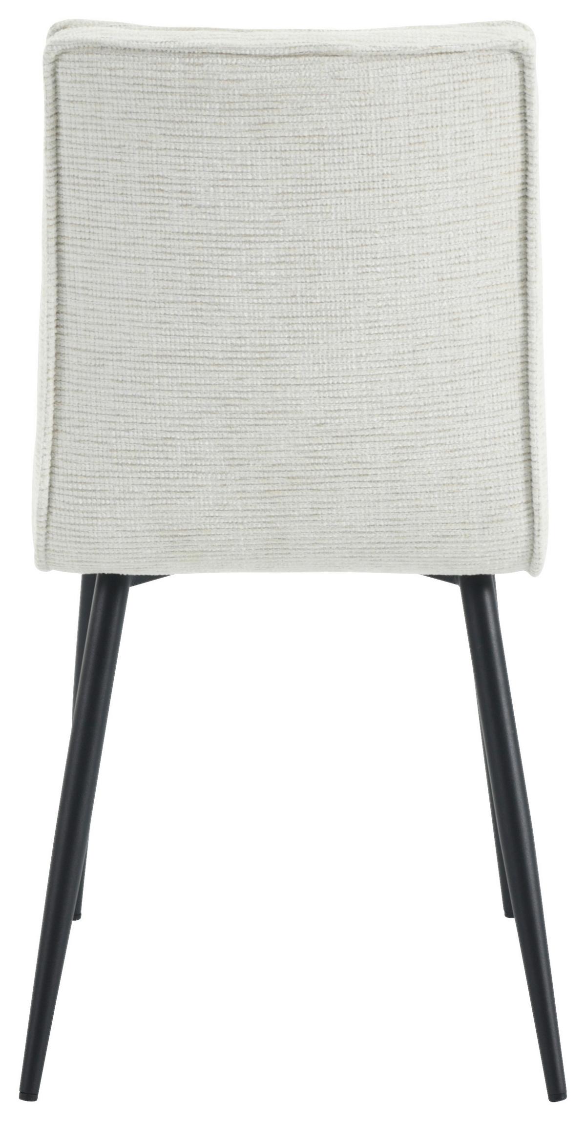 Stuhl Benno - Beige/Schwarz, LIFESTYLE, Holz/Textil (43/85/57cm) - Livetastic