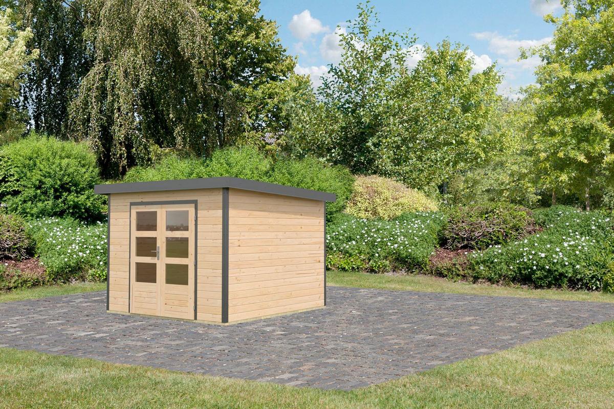 Gartenhaus Aetos 6 B 40132 Aetos 6 B - Basics, Holz/Metall (271/218/271cm)