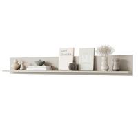 Wandboard Vera Beige, Kaschmir B:138,5cm - Kaschmir/Beige, Design, Holzwerkstoff (138,5/18/12cm) - Livetastic