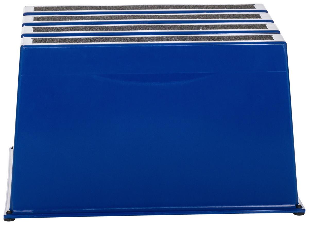 Tritthocker Tio-E1 - Blau, Basics, Kunststoff (52,5/31/37,5cm) - MID.YOU