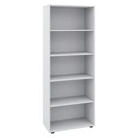 Mehrzweckschrank Vandol Weiß B: 70 cm - Schwarz/Weiß, Design, Holzwerkstoff (70/178/37cm) - MID.YOU