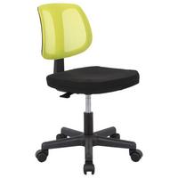 Bürostuhl Jerry Grün höhenverstellbar Bis 110 Kg - Schwarz/Hellgrün, MODERN, Kunststoff/Textil (43/76-88/47cm)