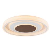 LED-Deckenleuchte Goffi Ø 69 cm mit Farbtemperaturwechsler - Opal/Weiß, Design, Kunststoff/Metall (69/10cm) - Globo