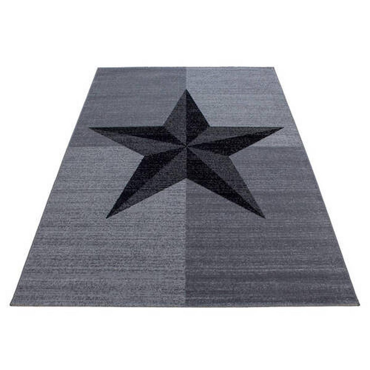 Webteppich Plus - Grau, Basics, Textil (140/200cm) - Novel