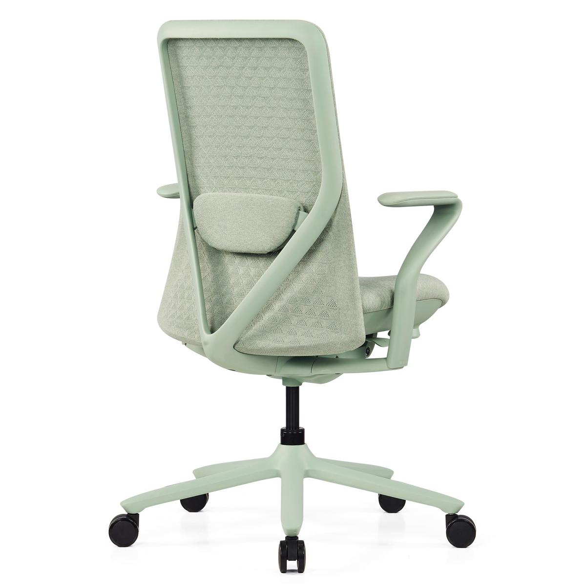 DREHSTUHL Vervio Salbeigrün B: 63cm - Salbeigrün, MODERN, Kunststoff/Textil (63/111/67cm) - MID.YOU