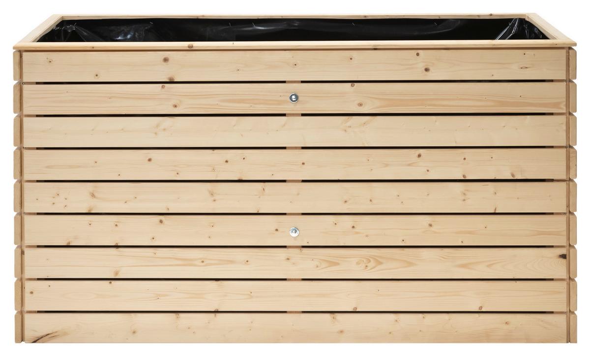 Hochbeet Holz Hochbeet Fichte Xl - Fichtefarben, Basics, Holz (70/90/170cm)