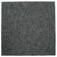 Teppichfliese Grau Sparkle 50x50 Cm Florhöhe 3,5 Mm - Basics, Textil (50/50cm)