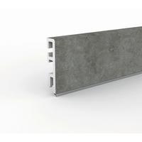 Sockelleiste Doellken Cubica60 Trav Toscano - Grau, Basics, Kunststoff (250/1.3/6cm)