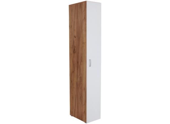 Schrank Tio - Eichefarben/Weiß, KONVENTIONELL, Holzwerkstoff (30/183/37,5cm) Schrank Tio - Eichefarben/Weiß, KONVENTIONELL, Holzwerkstoff (30/183/37,5cm)