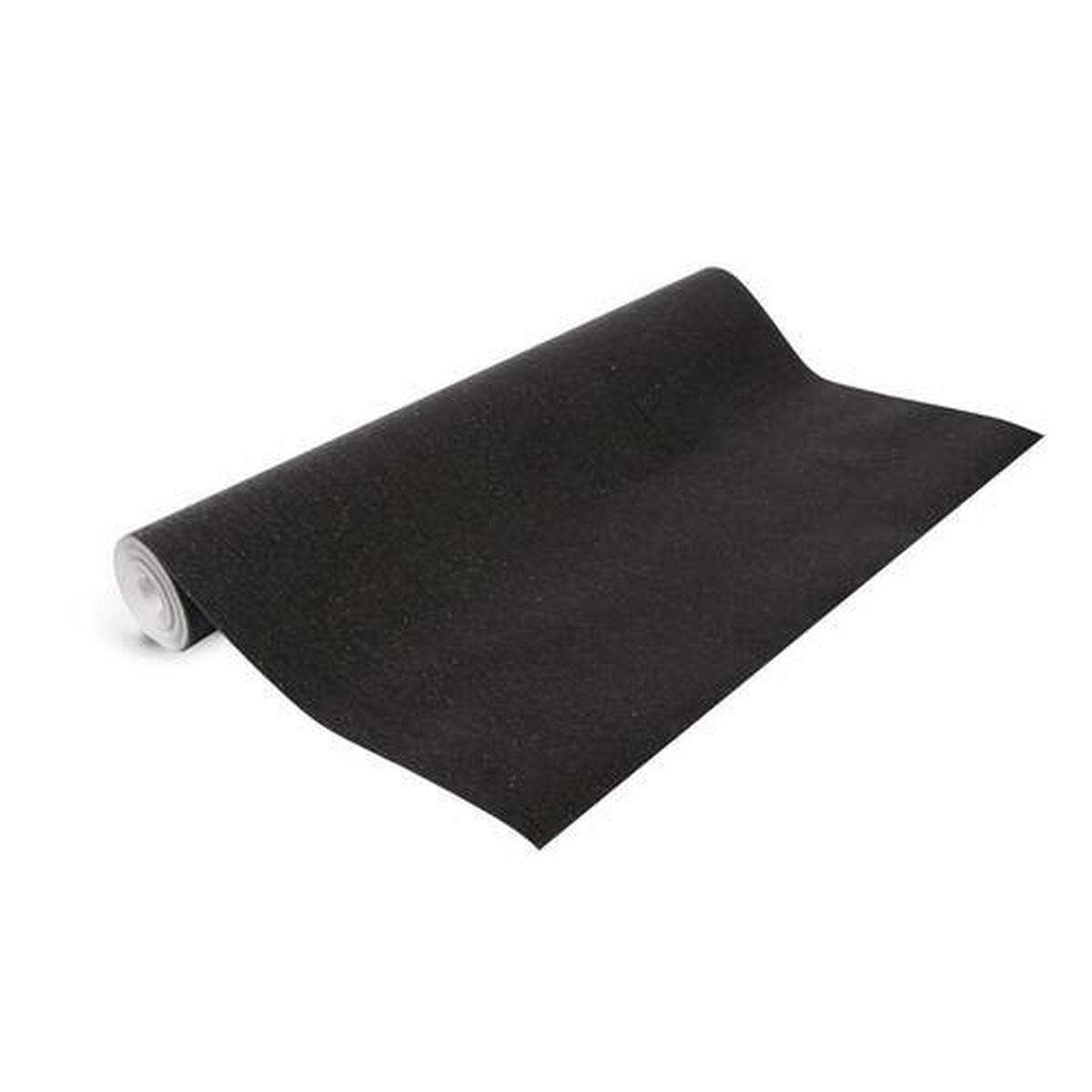 Vliestapete Struktur Schwarz B: 52 cm - Schwarz, Basics, Papier/Kunststoff (52/1000cm)