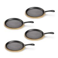 Pfannenset Ew-Ge-1348-4 - Schwarz, Basics, Metall (38/18/2cm) - Echtwerk