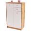 Komoda 4-you New Yuk08 - farby dubu/biela, Moderný, kompozitné drevo (74/111,4/34,6cm) Komoda 4-you New Yuk08 - farby dubu/biela, Moderný, kompozitné drevo (74/111,4/34,6cm)