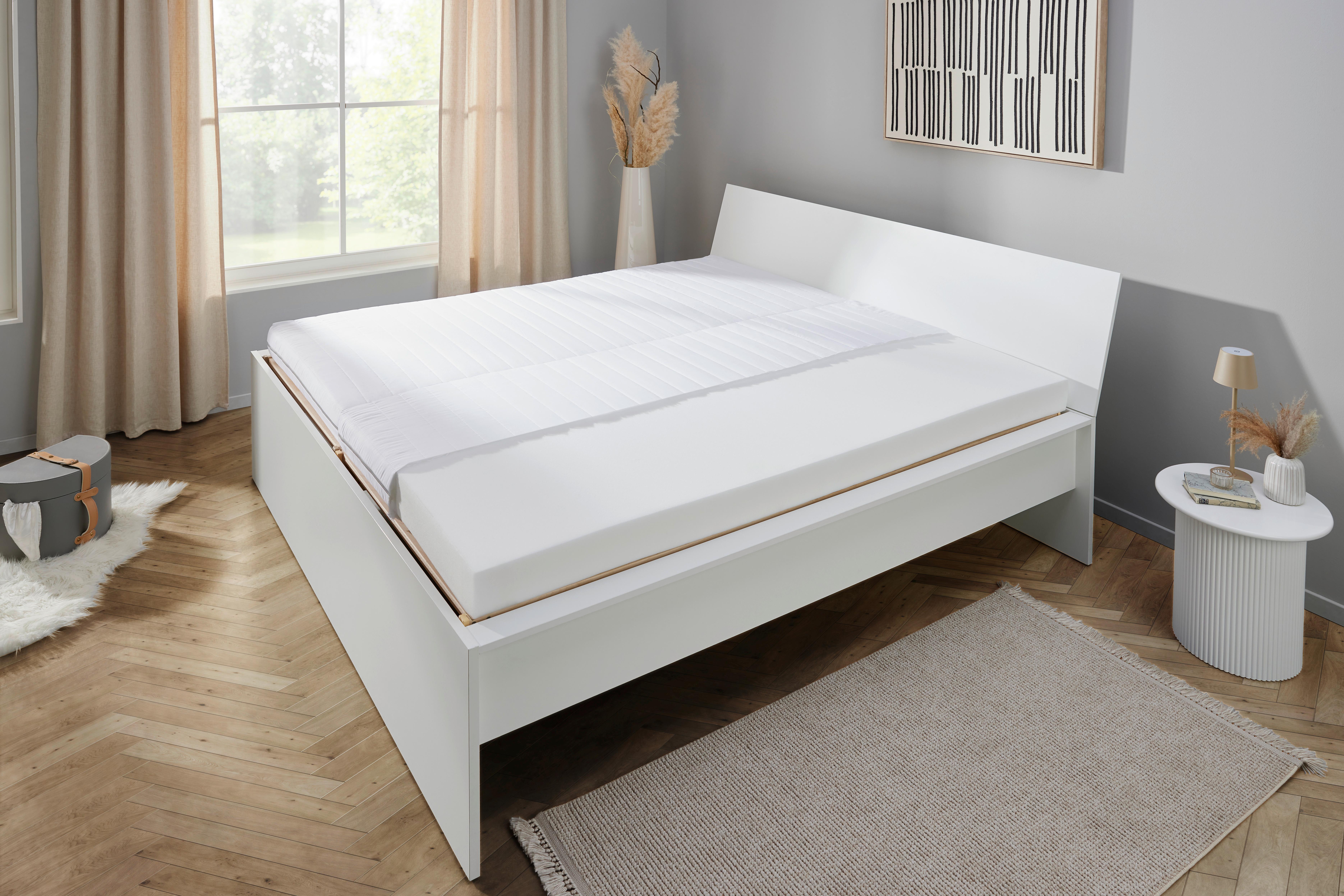 Rollmatratze Basic - Weiß, Textil (90/200cm) - Primatex