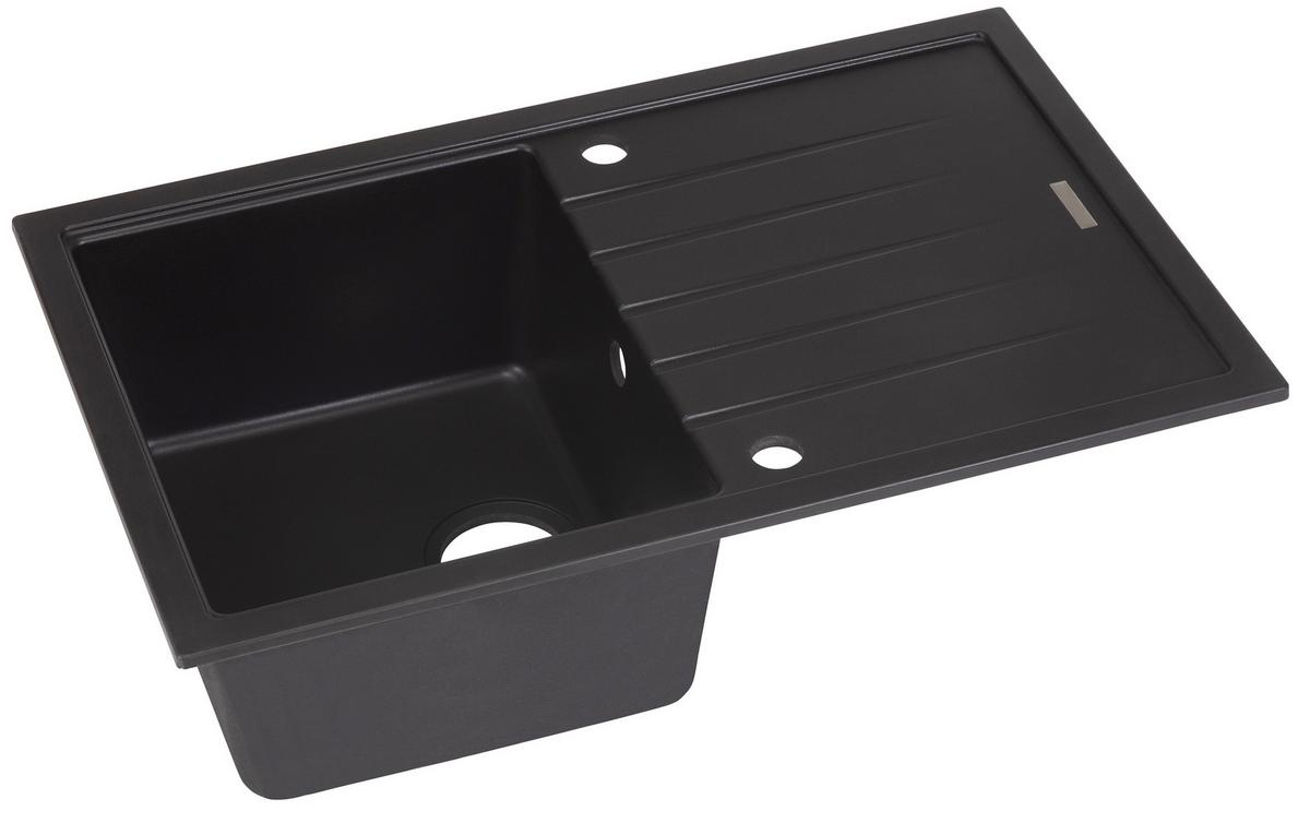 Küchenblock Ip 3150 - Eichefarben/Graphitfarben, Trend, Holzwerkstoff (340cm) - Impuls
