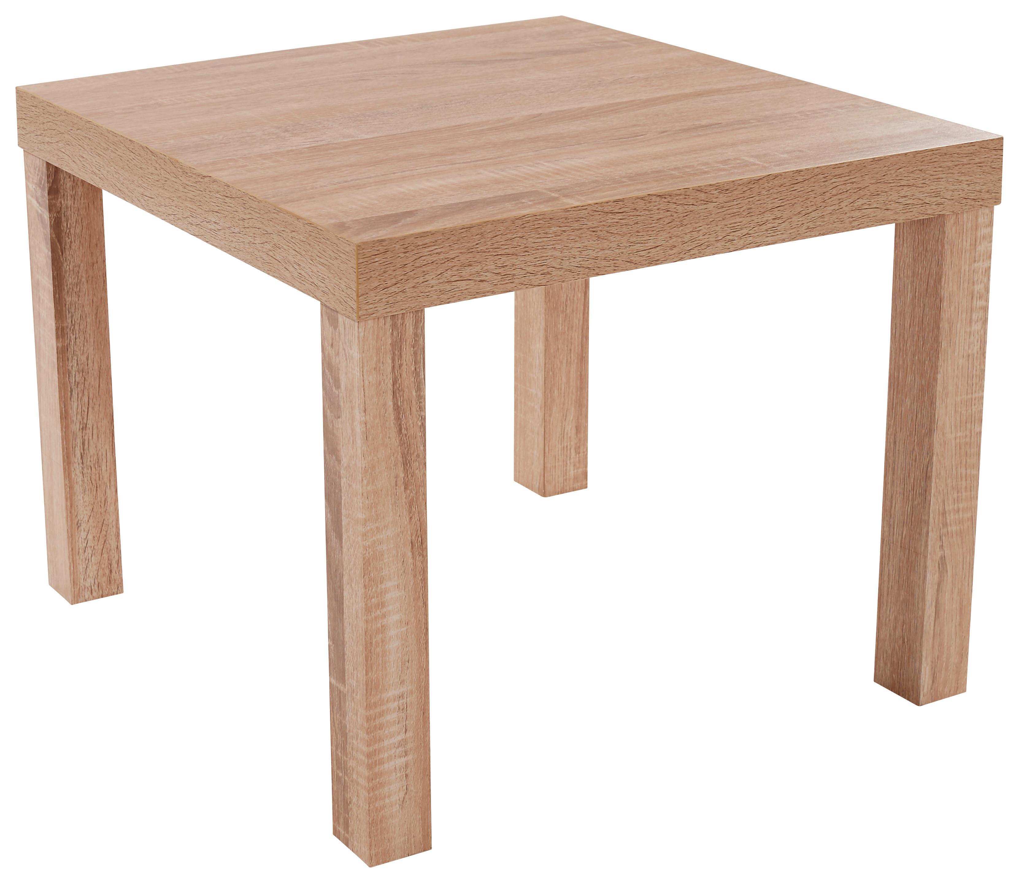 Couchtisch Nora, Sonoma Eiche Dekor - Sonoma Eiche, MODERN, Holzwerkstoff (55/42/55cm)