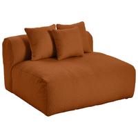 Modul Sofa Bloom 2er Sofa B: 120 Cm Rostfarben - Rostfarben, Trend, Textil (120/70/122cm) - Livetastic