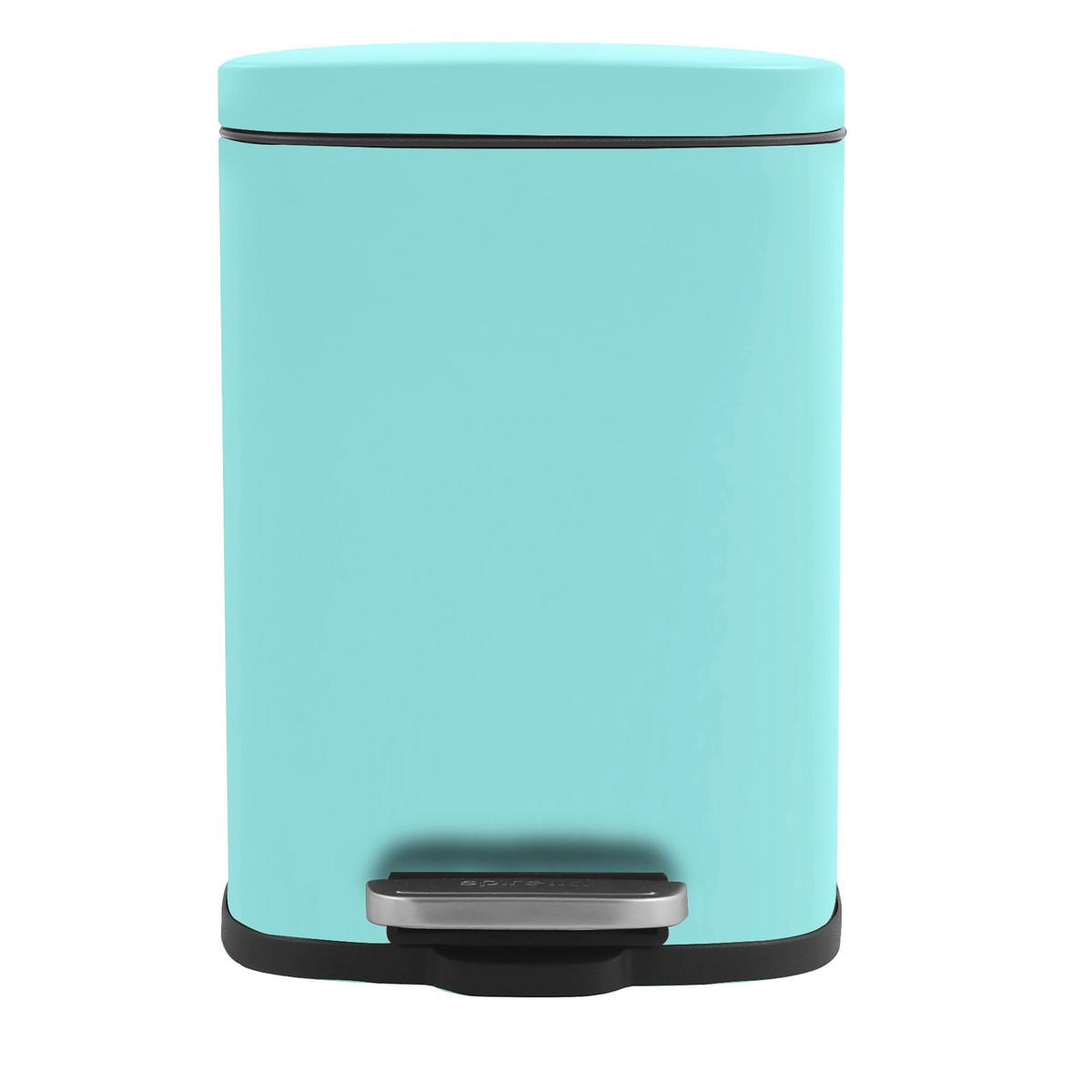 TRETEIMER AKORA - Blau, Basics, Metall (21.4/17.6/30cm) - Spirella
