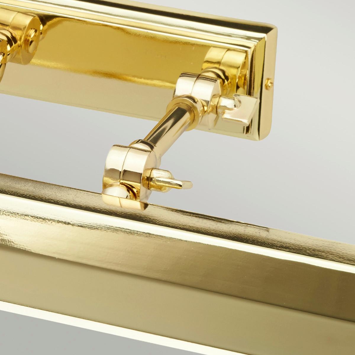 Bilderleuchte Chawton-pll-pb Messingfarben 4-Flammig - Messingfarben, Design, Metall (65.2/11.9/18.6cm) - Elstead Lighting