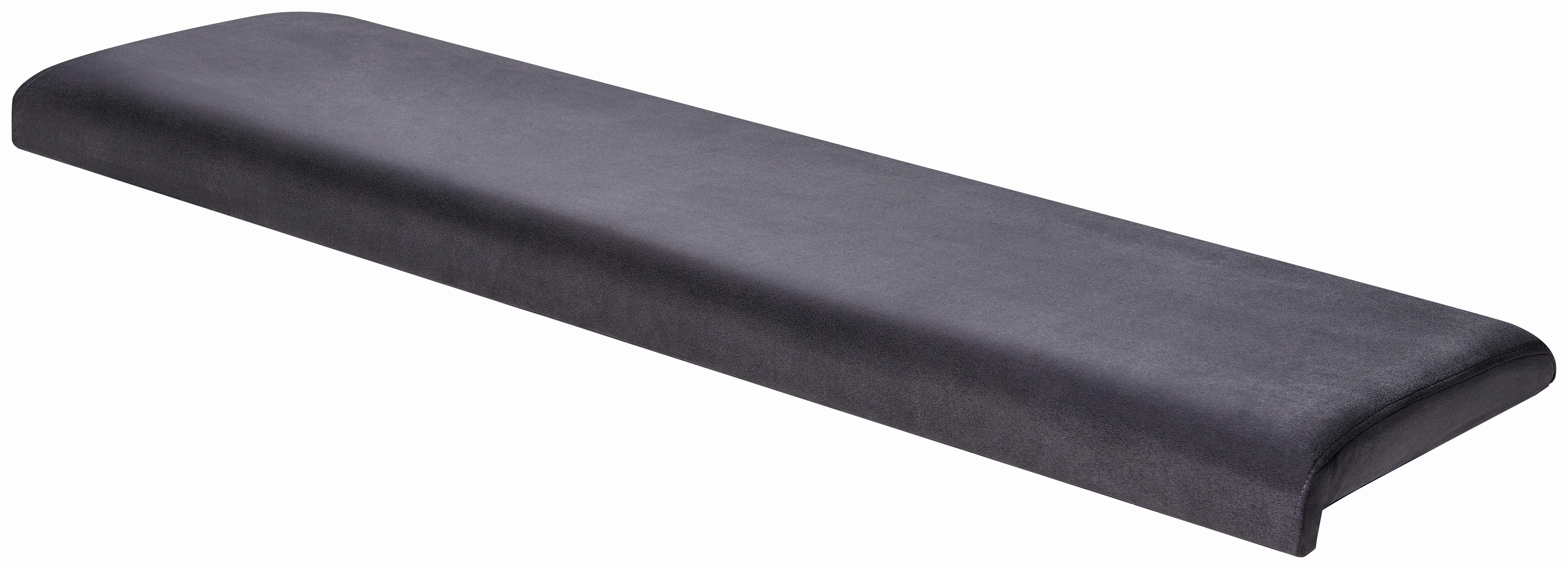 Sitzkissen Orleans Grau 137x38,5 cm, Webstoff - Grau, MODERN, Textil (137/7/38,5cm)