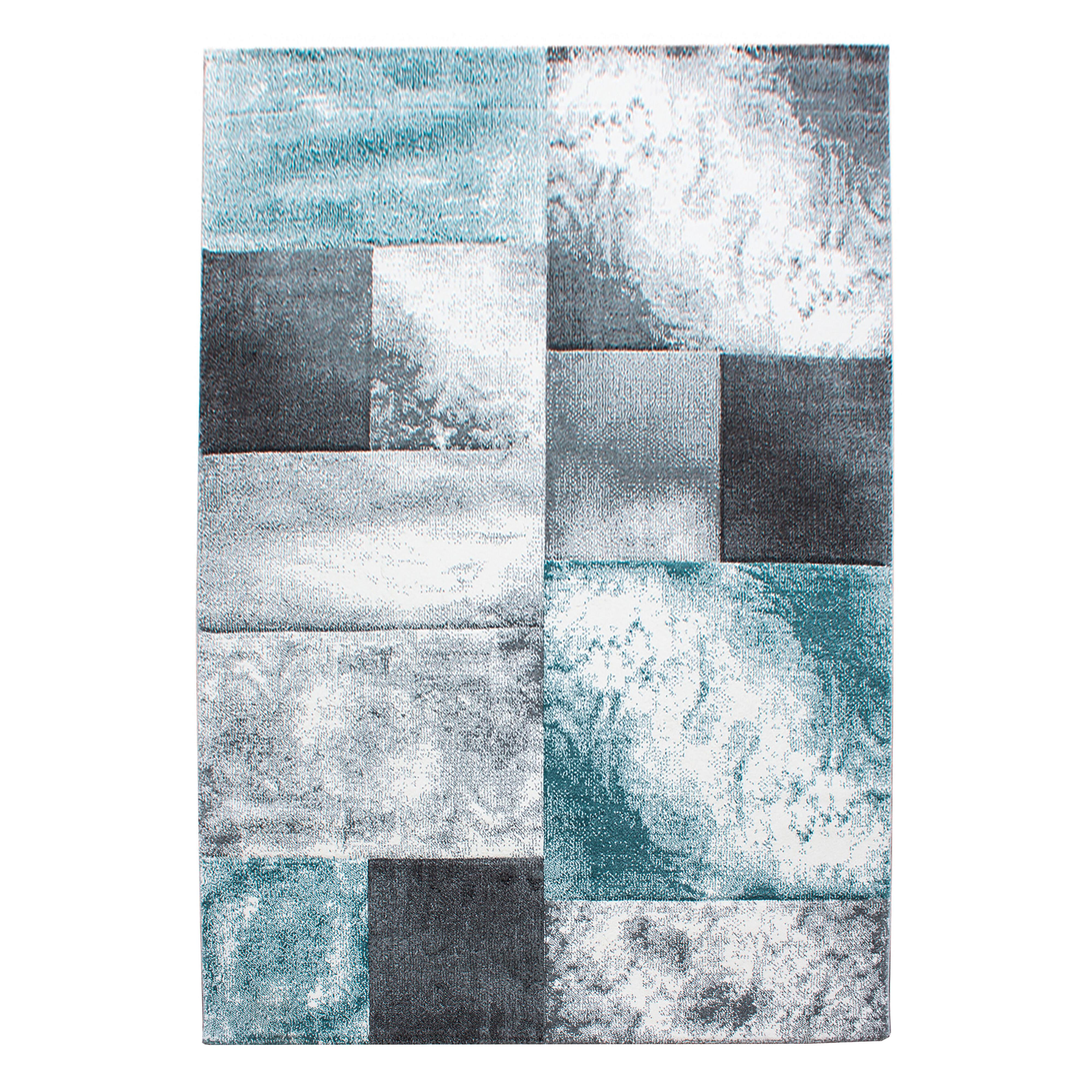 Flachwebteppich Hawaii - Blau, Design, Textil (240/340cm) - Novel