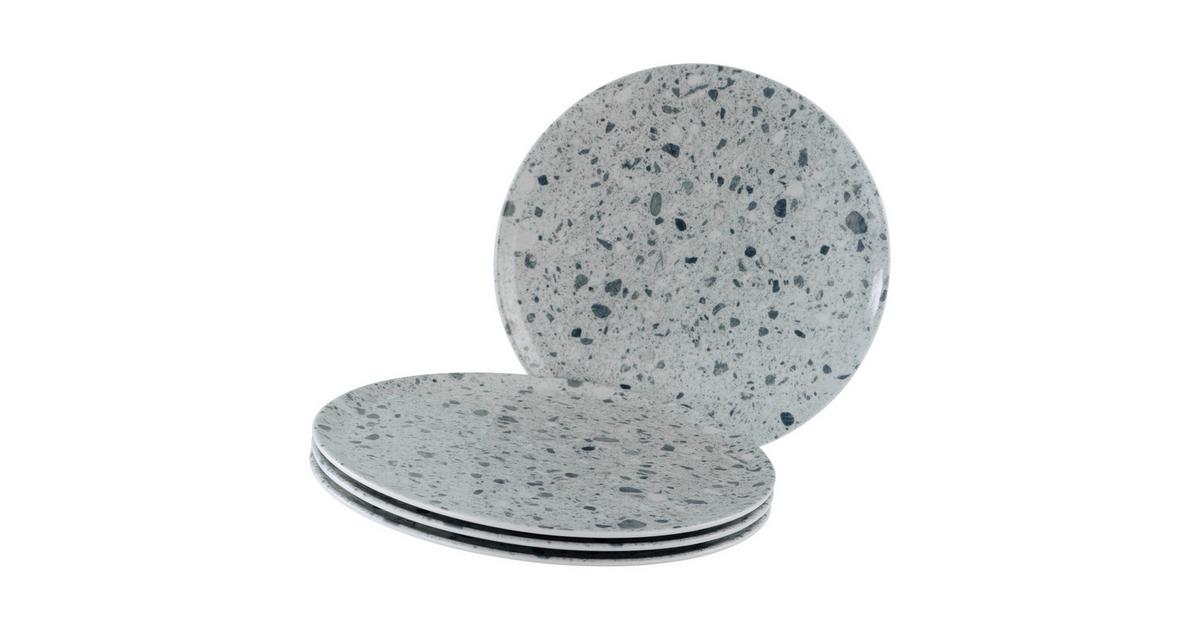 Saturnia Heart Pizzateller, Porzellan, sortiert, 33 cm, 6 Stück