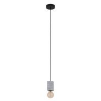 Hängeleuchte 43597 Prestwick 3 - Schwarz/Grau, Basics, Stein/Metall (7/110cm) - Eglo