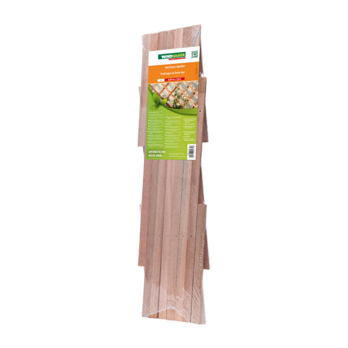 Rankhilfe Holzspalier Naturfarben B:45cm - Naturfarben, Basics, Holz (45/180cm)