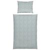 Baumwolle-Bettwäsche 140x200 cm Chrisi Silberfarben - Silberfarben, MODERN, Textil - Luca Bessoni