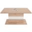 Couchtisch Holz mit Ablage Mali, San Remo Eiche Dekor - Eichefarben/Weiß, MODERN (110/49/67cm) Couchtisch Holz mit Ablage Mali, San Remo Eiche Dekor - Eichefarben/Weiß, MODERN (110/49/67cm)