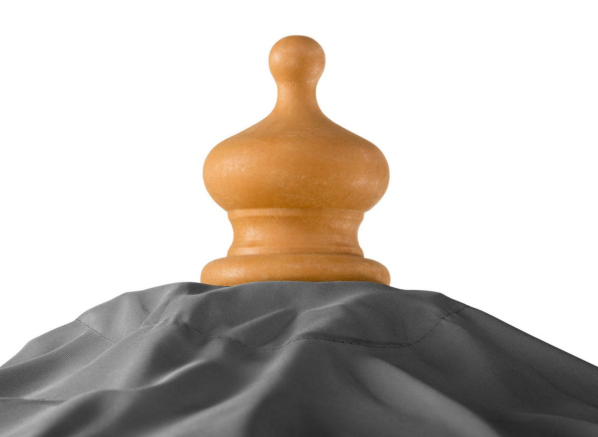 Sonnenschirm 200x261x300 cm Anthrazit - Anthrazit/Buchefarben, Basics, Textil/Metall (200/261/300cm) - Schneider