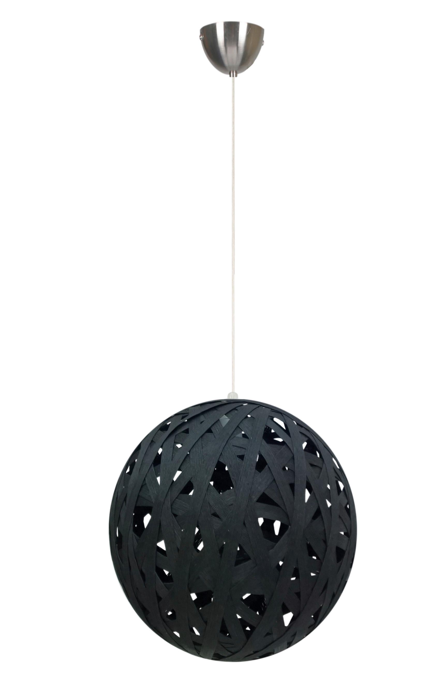 PENDELLEUCHTE 31-51134 FRIDA - Schwarz, KONVENTIONELL, Kunststoff (40/0/0cm)