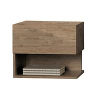 Nachttisch Faro, Eichefarben B: 44 Cm - Eichefarben, MODERN, Holzwerkstoff (44/37/40cm) - MID.YOU