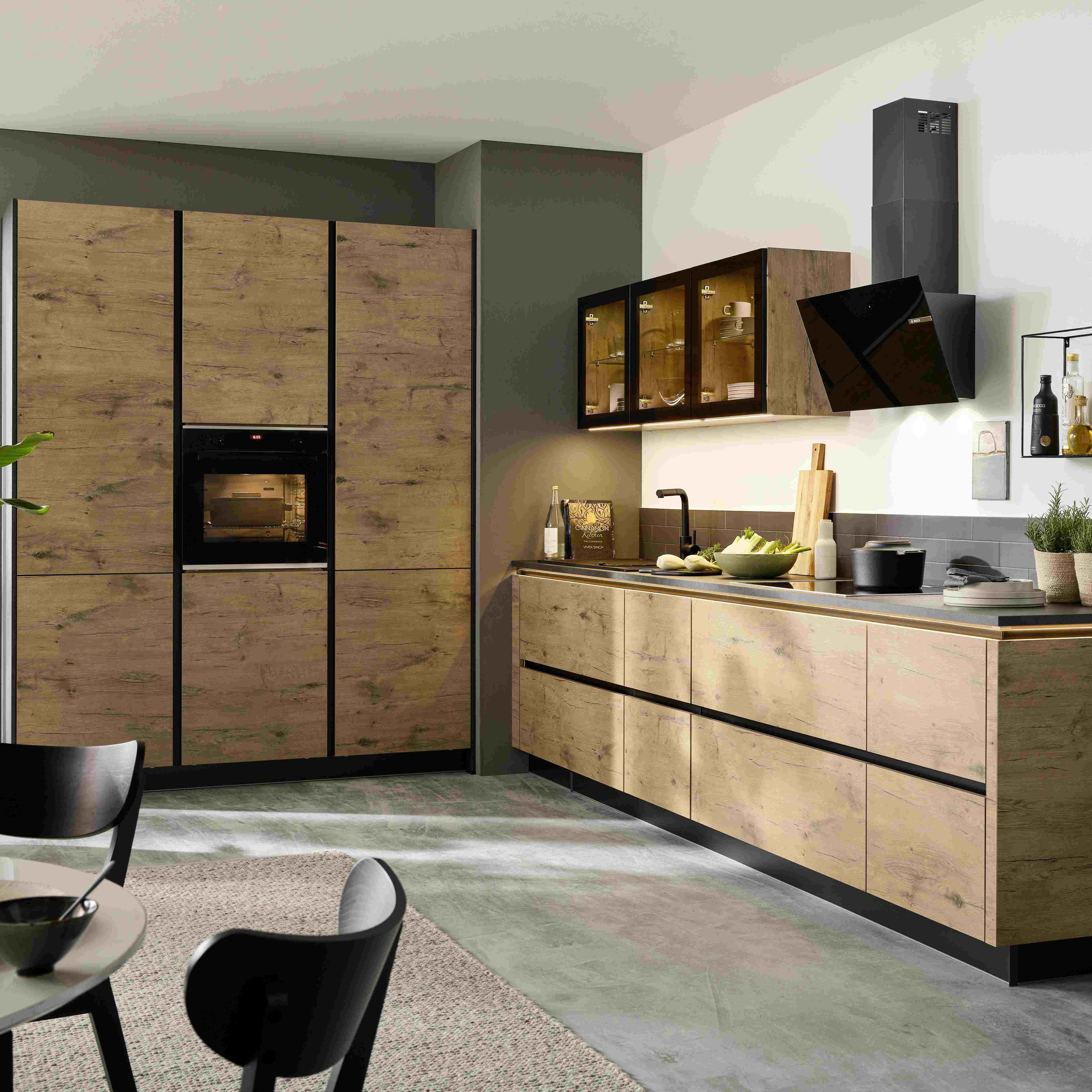Frontfarbe Ip2200 Vintage Eiche-Nachbildung - Eichefarben, MODERN, Holzwerkstoff - Impuls