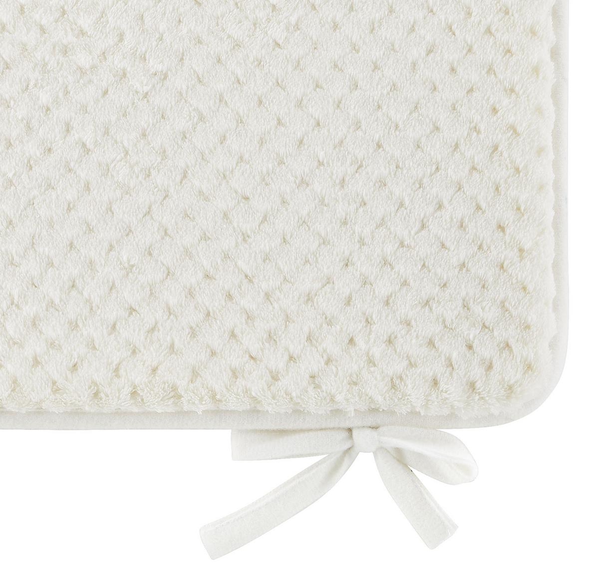 Sitzkissen Anita Beige 40x40 cm Polyester - Beige, MODERN, Textil (40/40/1,2cm) - Luca Bessoni