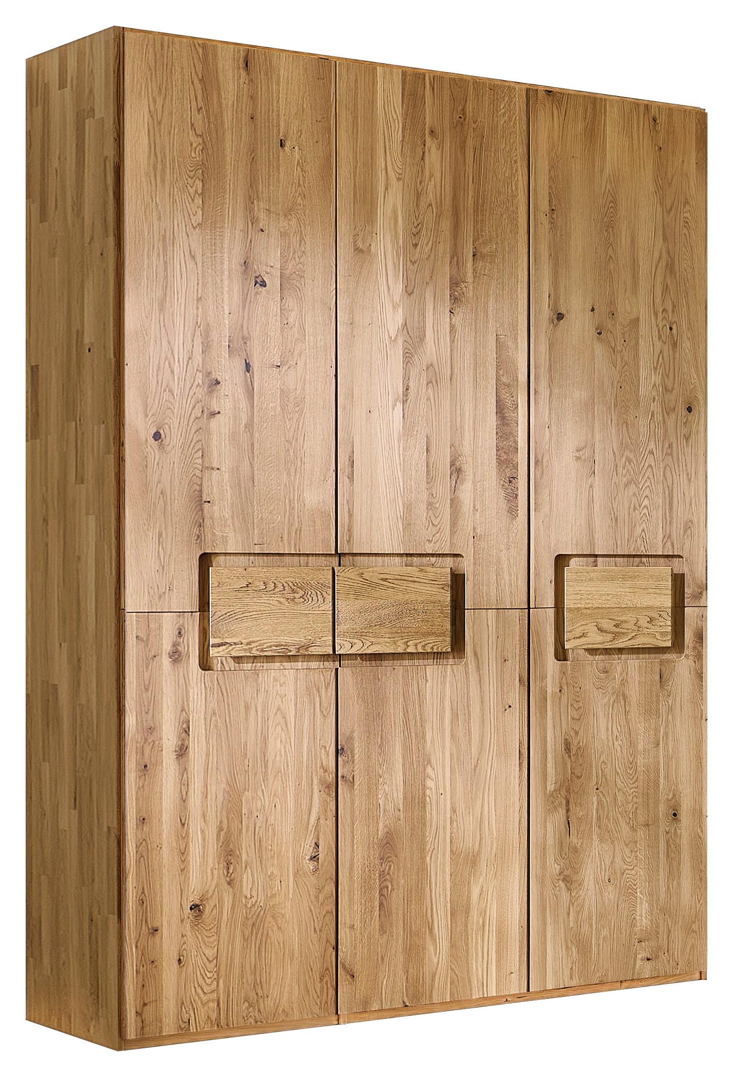 Drehtürenschrank Emilia, Eichefarben B: 152 cm - Eichefarben, MODERN, Holz (152/223/62cm) - MID.YOU