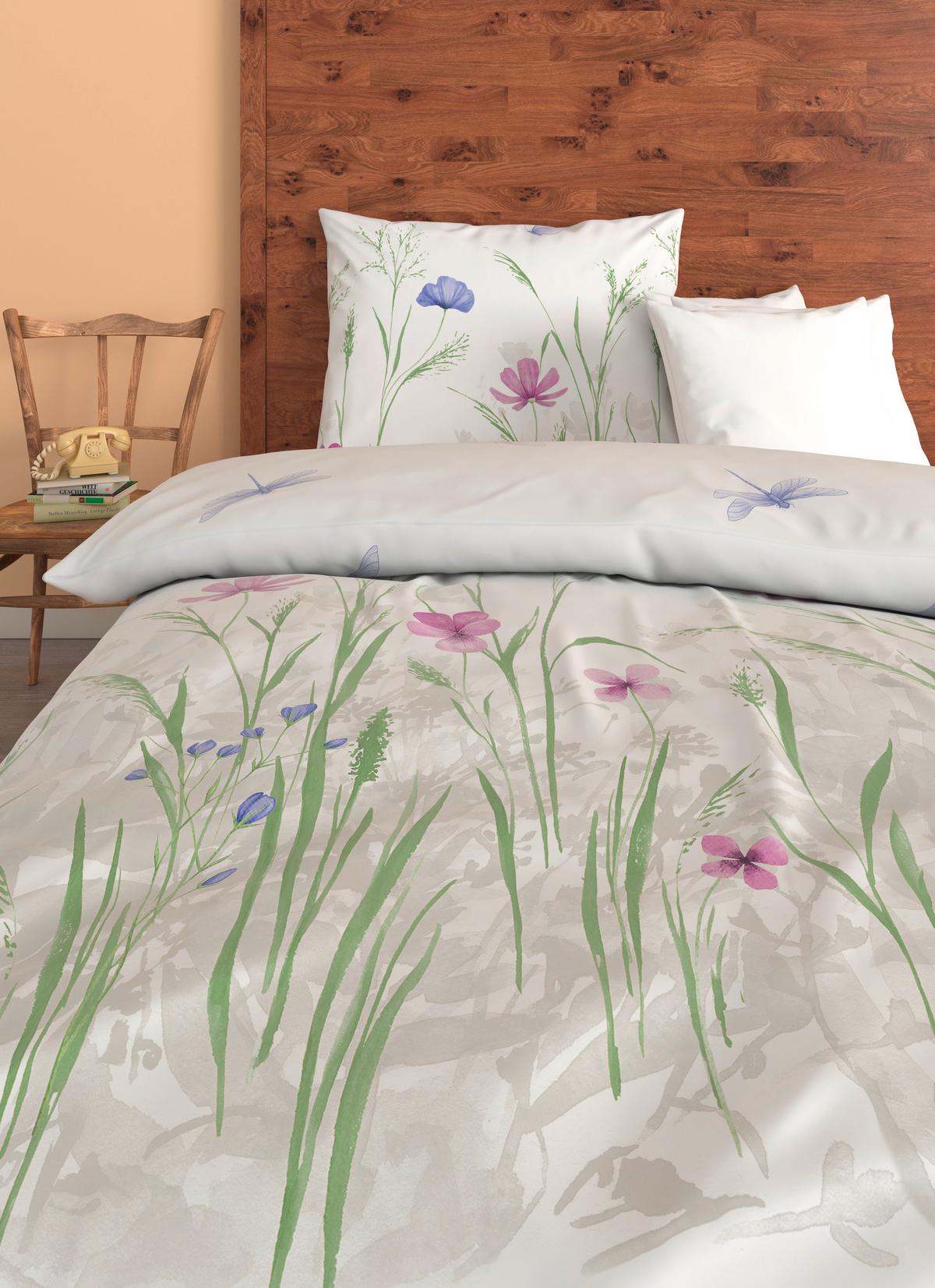 Bettwäsche Eileen - Weiß, ROMANTIK / LANDHAUS, Textil - James Wood