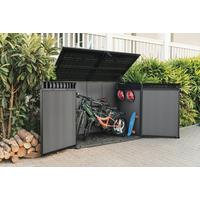 ZAHRADNÍ DOMEK PREMIER JUMBO - šedá, plast (190.5/109.3/132.5cm)