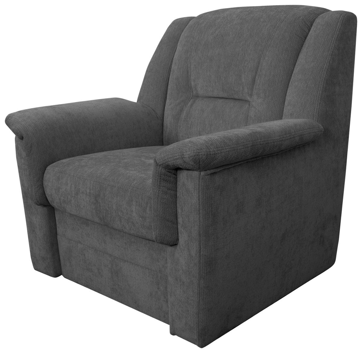 FERNSEHSESSEL Rafael, Graphitfarben B: 94 cm - Schwarz/Graphitfarben, Trend, Textil (94/95/95cm)