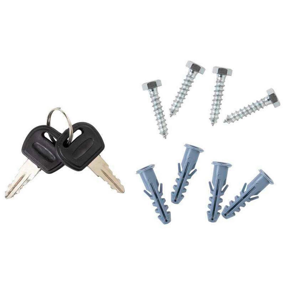 Tresor Jupiter4el - Anthrazit, KONVENTIONELL, Metall (43/30/32cm) - ROTTNER